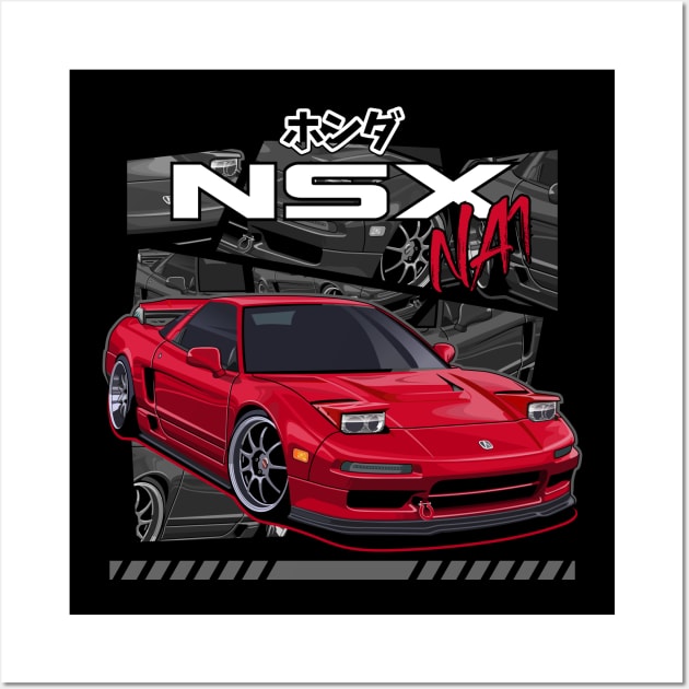 Honda NSX Wall Art by squealtires